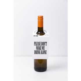 Bor nyakfüggő "Please don't make"